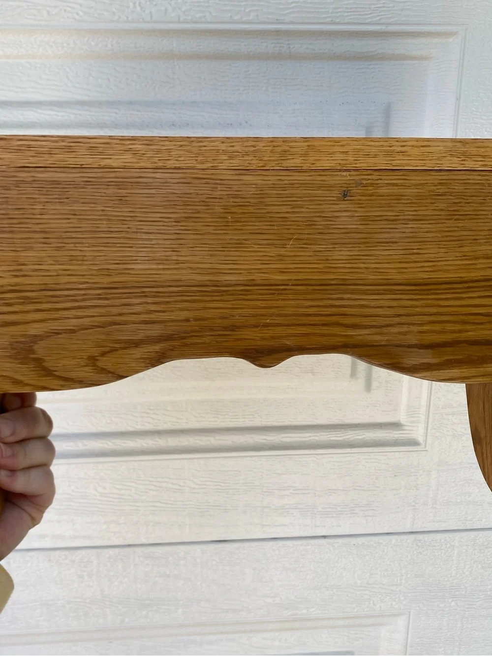 Vintage Wooden Wall Shelf w/ Pegs